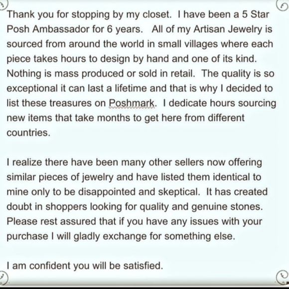 💛Bumble Bee Gemstone Pendant Boho Sterling Silver Necklace - Picture 4 of 5